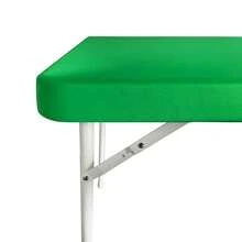Cocktail Fitted Spandex Stretch Square Table Covers Caps Elastic Square Tablecloth Green Table Topper 36x36 Inch,36inchx36inch(Square),Green - Green - View 4