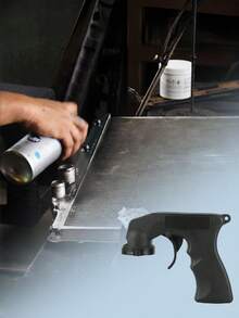 Spray Can Trigger Handle – Labor-Saving Ergonomic Grip, Reusable Aerosol Converter For Paint, Adhesive & Lubricant Cans, Tool-Free Installation, Universal Fit For 3.2–3.4cm Diameter Cans
