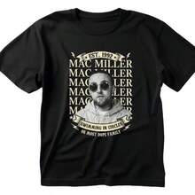 Rap Tribute Sweatshirt,  Era Hip Hop Inspired Streetwear Shirt, Miller Style Vintage Rap Aest - 黑色 - 查看 1