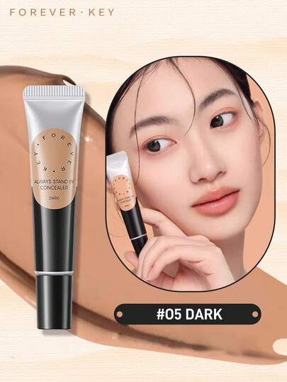  Forever Key遮瑕膏 - 防水、防晕染、高遮瑕度眼妆，持久遮盖黑眼圈、瑕疵、纹身，适合所有浅肤色