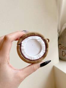 这款镂空椰子造型的苹果蓝牙耳机保护套，是一款卡通风格的保护套，适合在机场使用。它同时也是一个便携式充电盒，是情人节、复活节、惊喜礼物和生日礼物的完美之选。 - 白色 - 查看 11