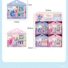 Dinaska 塑料夹卡通透明记事本文件夹照片文件夹留言文件夹账单文件夹随机一款