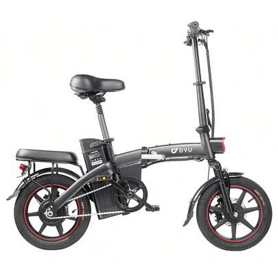 14-Inch Electric Bike With 7-Speed Transmission System And Removable Battery DYU A5