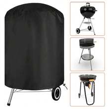 1 pieza Cubierta resistente para barbacoa, con impresión de letras en oro rosa, cubierta para parrilla de gas para cocinar al aire libre, adecuada para el hogar, caravana y accesorios de barbacoa. Protección resistente para cocinar al aire libre, utensilios de cocina y equipo de barbacoa, Día de la Mujer, artículos esenciales de viaje, recuerdos de boda, Y2k, dormitorio, accesorios de coche para mujeres, decoración de cocina, artículos del hogar - Negro - Ver 5