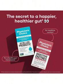 Physician's Choice Digestive Enzymes – Gut & Digestive Health, Bloating Relief For Men & Women, 60ct - 1 - 查看 6