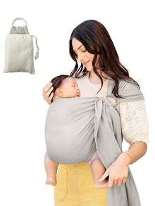 LELE LON Sears Double Loop Baby Carrier, New Born Infant Front Facing Carrier, Easy Outdoor Wearing