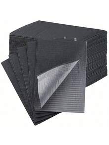 200/125/100/50/20/10pcs Disposable Waterproof 3-Ply Nail Salon Table Mat, 13" X 17", Tattoo Desk Cover, Nail Art Supplies (Black) - Black - View 11