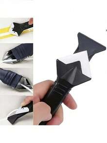 5pcs Silicone Sealant Tool Kit, Includes Sealant Cleaner, Grouting Spatula And Replaceable Sealing Gaskets - Multicolor - View 10