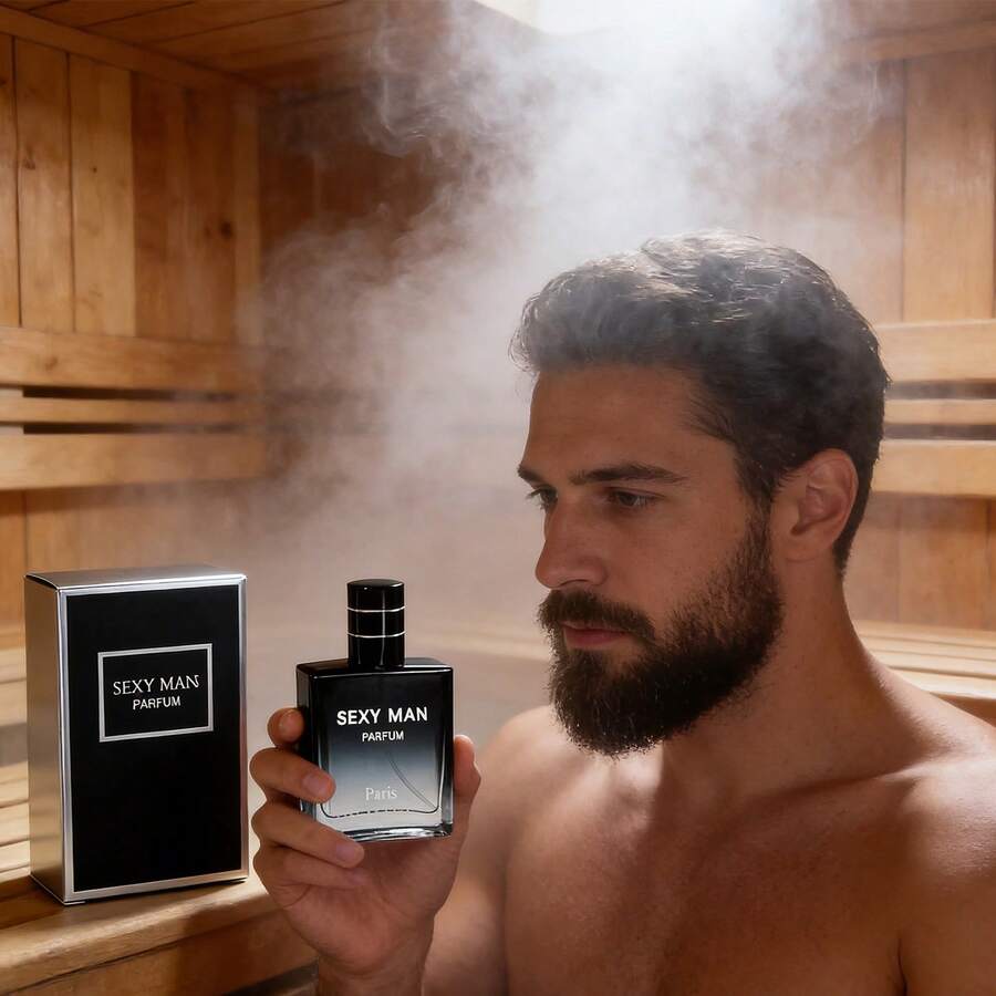 Cologne For Men, Long-Lasting Eau De Toilette, Woody, Ocean Blue, Gentlemanly Scent, 55ml. Men's Cologne, Long-Lasting Scent, Woody Fragrance Spray, Portable, Suitable For Dates, Birthday Gifts. - 木質海洋-紳士男人 - 查看 1