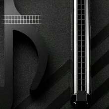 SELINER-24孔半音阶口琴，适合初学者、学生和专业人士，C调，节日礼物 - 黑色 - 查看 5