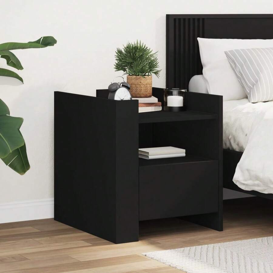 Nightstands - Black - View 1
