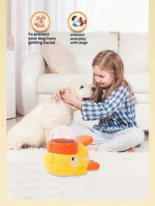1pc Automatic Pet Feeder With Slow Eating Design To Prevent Choking, Suitable For Ducks - 500ml - View 5