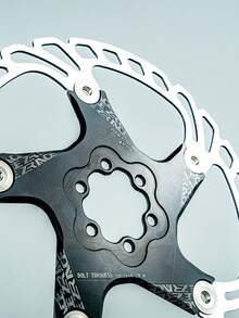 ZRACE 140mm 160mm 180mm 203mm Bicycle Brake Disc, High Heat Dissipation Floating Disc, Mountain Bike Disc Brake - Silver - View 8