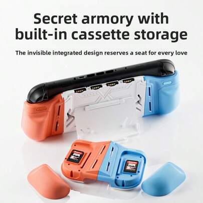 AOLION Detachable Protective Case With Card Slot Storage For Nintendo Switch 2 Console