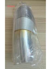 30 sets de mini moldes de aluminio para magdalenas con tapas, 100 ML/ 3.4 onzas, moldes para pasteles con forma de corazón, tazas desechables para magdalenas y flanés para San Valentín, Día de la Madre, boda y cumpleaños, color dorado - Dorado - Ver 8