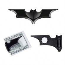 Clip de Cartera de Murcilago, Cartera Clip Hombre, Clip de Dinero para Hombre, Clip Magntico Plegable para Sujetar Billetes Color Negro Matte Clip Magntico para Sujetar Billetes - Negro - Ver 2