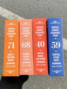 1/5 Bottle X 100ml Brazilian Fragrance Spray, 5 Combination Options Available, Indoor & Outdoor Air Freshener, Multi-Layer Scent, Long-Lasting Aroma, Brings Delightful Experience. Elegant Blend Of Vanilla, Coconut, Floral Fruity, Citrus, Woody And Marine Notes, Suitable For Dates, Parties, Gatherings, Holidays, Home, Hotel, Office And More, An Ideal Gift For Friends And Family. - Various Fragrances - View 8