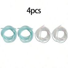 Bộ 2/4 ống bảo vệ cáp xoắn ốc - Ống bọc dây cáp nhiều màu sắc cho bộ sạc, tai nghe, cáp dữ liệu - Chống rối dây (8 sự kết hợp màu sắc), bảo vệ cáp điện thoại, chất liệu dẻo, ngăn ngừa đứt cáp, quà tặng cho bạn bè - Nhiều màu - Xem 12