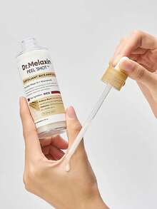 Dr.Melaxin PEEL SHOT 80ml Rice Exfoliating Ampoule, Gentle Exfoliating Ampoule, Hydrating Essence Texture, Lightweight And Easily Absorbed, Gently Exfoliates, Brightens Complexion, Improves Rough Skin Texture, Korean Cosmetics
