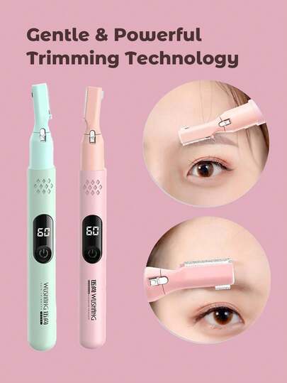 JMMO Women's Hair Clipper Multifunctional Hair Removal Knife Hair Removal Knife Hair Removal Hair Removal Hand Hair, Leg Hair, Armpit Hair, Pubic Hair Divine Tool (Battery Capacity: 110mAh)