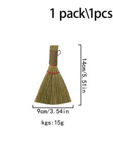 1PC This Portable Desktop Broom Is Compact And Features A Short Handle, Making It Ideal For Cleaning Narrow Spaces Such As Keyboard Keys, Desktop Crevices, And Corners Of Electronic Devices. It's Perfect For Desks And Home Workstations, Easily Keeping Small Spaces Clean And Dust-Free. Suitable For Cleaning Desktops, Sofas, Cabinets, And Other Household Items. - Multicolor - View 10
