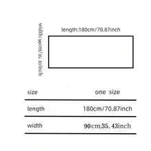 1pc Women's Ombre Color Casual Vintage Polyester Scarf, Versatile Headband, Shawl, Sunscreen Beach Wrap, Suitable For All Seasons - Black - View 2