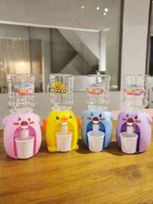 Mini Water Dispenser Toy, Cute Kitchen Playset Juicer With Real Water Cup, Random Sticker Included - Multicolor - View 2
