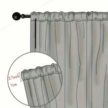 1pc Embroidered Ballet Dancer Sheer Curtain, Princess Style For Yoga/Dance Studio