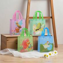 25PCS Easter Gift Package Bags, Tote Bag Packs, Rabbit Easter Egg Element Gift Bags, 9 Inches X8.5 Inches X4.3inches, Retail Store Bags, Shopping Mall Bags, Suitable For Party Supplies Such As Anniversaries, Birthdays, Anniversaries, Etc - Multicolor - View 6