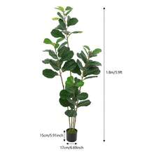 YUNRUX Artificial Plants - 綠色 - 查看 2
