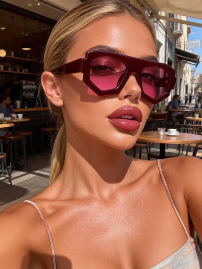 1双男女通用几何简约复古时尚休闲袜，适合日常穿着、派对、海滩度假、街头风、拍照、节日礼物