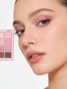 Dasique 20-Color Eyeshadow Palette, Highly Pigmented Long-Lasting Formula, Suitable For Graduation, Birthday Party, Easy To Apply And Blend, Vegan Formula, Rose Girl Charm Color, Christmas Gift For Her, Fashion Cosmetic Brand, Back To School, Bridal Wedding, Summer, Valentine's Day, Vacation - #04 Light Lavender - 查看 3