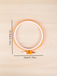 1 Miếng Nhựa nhiều màu Vòng thêu ( Tự chọn ) / 1 Miếng Đầy màu sắc Trang trí Nhẫn - Nhiều màu - Xem 11