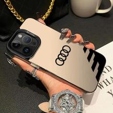 Funda para teléfono  17 16 15 14 13 12 11 Ais/Pro/Max/Plus, carcasa suave, marca A-uDi Logo - Mix03 - Ver 3