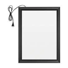 CNCEST LED Poster Frame, 18" X 24" LED Backlit Poster Photo Frame Movie Poster Aluminum Alloy Advertisement Signage Light Sign, Wall Mounting, Frame For Movie Poster Advertising Display - US A Type Plug(110-127V) - View 12