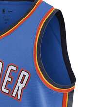 Nike 男士 OKC MNK DF SWGMN JSY ICN 22 休闲运动背心 DN2016-403 - 藍色 - 查看 5