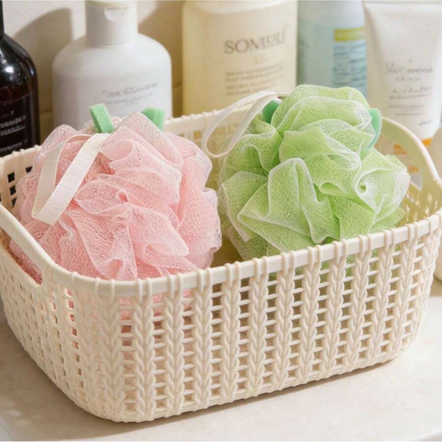 Koliful Bath Sponge, Unisex, 50g, Soft And Fluffy, Can Be Used For Body Scrubbing, Exfoliation, Cleansing And Soothing Skin. - Multicolor - View 1