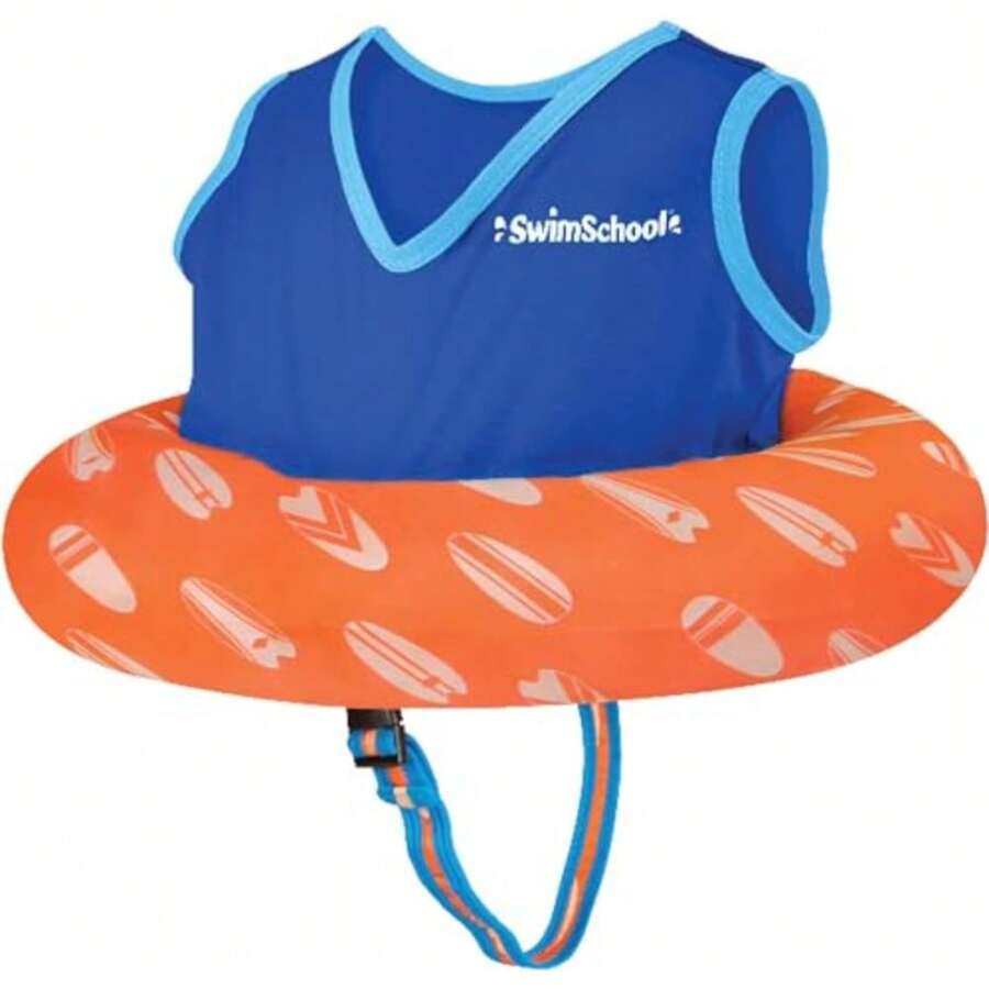 CYPNSwimSchool Entrenador de natación de lujo Chaleco de natación resistente para niños pequeños Cómodo diseño de ajuste de suéter con asiento de  ajustable AmarilloFashion - 222629592 - Ver 1