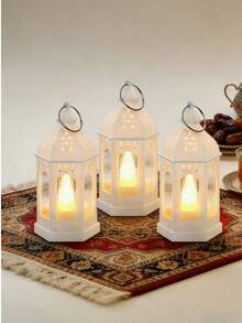 3/1 pieza Linternas de festival, Decoración del hogar de festival, Linternas de decoración de mesa de festival, Se pueden usar como centro de mesa, Decoración del hogar, Decoración de boda, Regalo - Multicolor - Ver 9