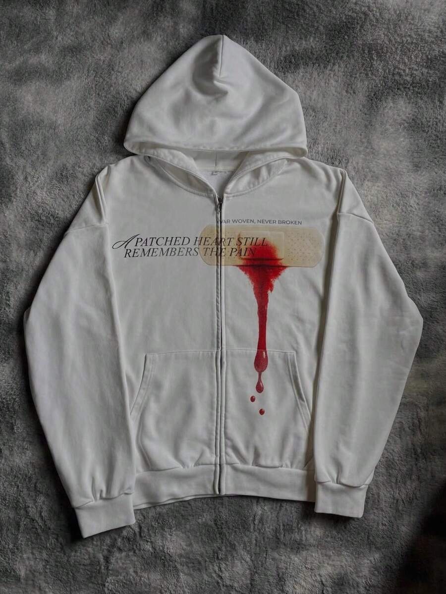 2026 New Y2K Gothic Vintage Pullover Street Style Casual Hoodie For Unisex - 衛衣 - 查看 1