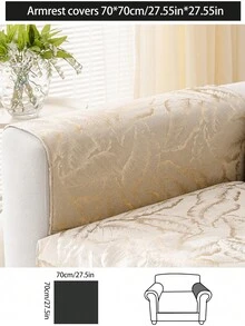 1pc Comfortable Chenille Sofa Cushion Cover, All Season Modern Simple Non-Slip Sofa Seat Pad, Dust-Proof And Washable Sofa Slipcover, Soft And Colorfast, Pet-Friendly Protector Fit For Bedroom, Office, Living Room Combination Furniture, L-Shaped Sofa And 1/2/3/4 Seat Sofa - Beige - View 18