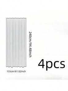 2/4 Stück weiße transparente Hintergrundvorhänge, 2025 Neujahrs Dekorations Banner, weißer Hochzeitsbogen Schleiervorhang, Hochzeitsparty Hintergrundtuch, Brautparty Geburtstags Dekorations Zubehör, Hochzeits Zubehör, Hochzeits Dekorations Tüll, Hochzeits Gastgeschenk, Valentinstag Dekoration, Bühnen Dekoration Tüll - Pink - Übersicht 12