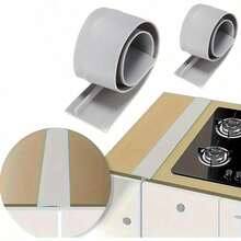 Silicone Gap Fillers Between Counter And Stovetop,Washer, Oven, Dryer, Easy To Wipe,  Silicone Material, Flexible Kitchen Stove Gap Covers - 1PC - 查看 3
