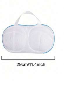 Sac de lavage pliable pour soutien-gorge et sous-vêtements avec fermeture éclair et poignée, protège vos vêtements intimes - Multicolore - Voir 3