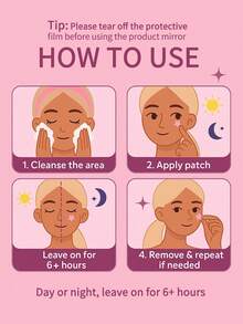 120片/盒 星星脸贴 - 带镜子的装饰星星脸贴（补充装，含更多星星贴），可爱星星造型脸贴，化妆贴纸，适用于派对、音乐节、Y2K 主题活动，提升个人魅力，庆祝活动，拍照道具，也适合日常装饰、各种活动和聚会，多种颜色可选，可爱星星造型，方便携带，适合旅行、派对等场合。 - 粉色 - 查看 5