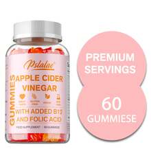 PSLALAE Sapple Cider Vinegar Gummies - Appetite Suppressant, Boosts Energy, Promotes Healthy Digestion & Bowel Function, Enhance Immunity - 60pcs - 60 Gummies - View 1