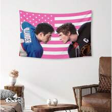 Vintage Heated Rivalry Tapestry, Retro Game Day Flag, Sports Aesthetic Wall Decor, Classic Competition Banner, Bedroom Dorm Decor For Fans 16 - G - View 10