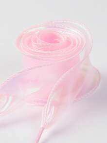 1 Pair 4cm Wide Iridescent Tulle Silk Shoelaces, Wavy Lace Ribbon Mermaid Tail Shoelaces - Multicolor - View 17