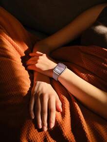 2 Packs Sport Bands Compatible With Apple Watch Band 38mm 40mm 41mm 42mm 44mm 45mm 46mm 49mm,Soft Silicone Waterproof Strap Compatible With IWatch Series 11 10 9 Ultra 8 7 6 5 4 3 2 1 SE Women Men Replacement Strap Wristbands - Brown/Rose Red - View 5