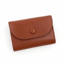 Ultra-Thin Coin Purse, Fashionable Short Minimalist Small Wallet, Unisex Card Holder & Coin Pouch